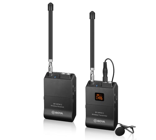 Boya BY-WFM12 VHF lavaliera wireless