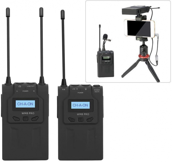 Boya BY-WM8 PRO K2 lavaliera dubla wireless [4]