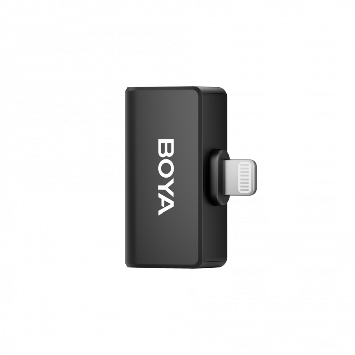 Boya OMIC-D Sistem de microfon wireless pentru 2 persoane pentru smartphone lightning (Negru) [5]