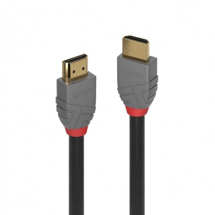 Lindy Cablu HDMI Ultra HD 4K Anthra Line T-T 0.3M 0.3m imagine 2022 3foto.ro