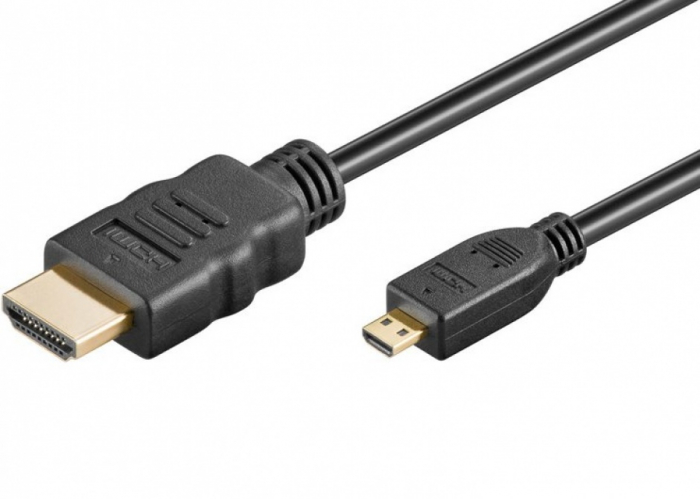Cablu Micro HDMI-D la HDMI V1.4 T-T 5M