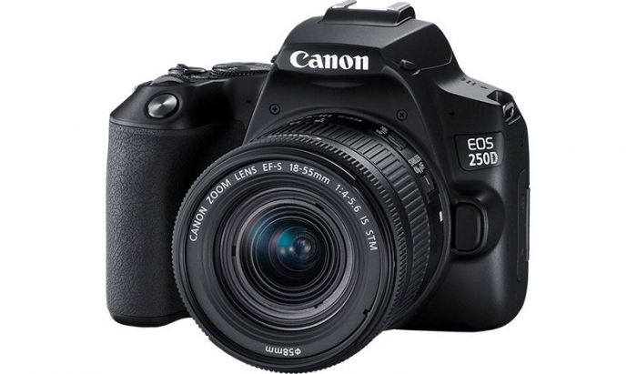 Canon EOS 250D Aparat Foto DSLR Kit cu Obiectiv EF-S 18-55mm IS STM Negru [3]