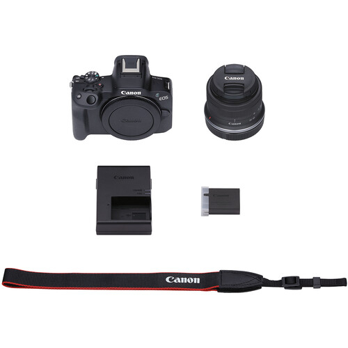 Canon EOS R50 Aparat Foto Mirrorless Kit cu Obiectiv RF-S 18-45mm F4.5-6.3 IS STM Negru [9]