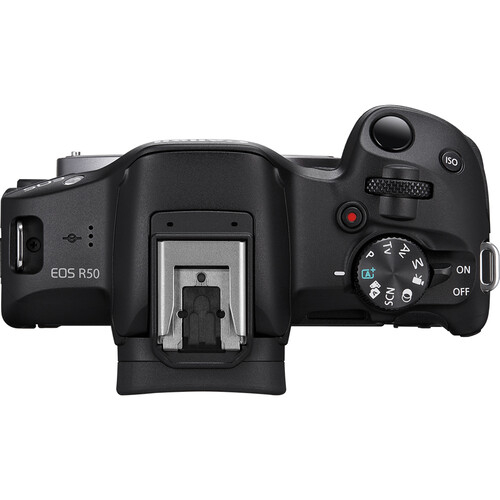 Canon EOS R50 Aparat Foto Mirrorless Kit cu Obiectiv RF-S 18-45mm F4.5-6.3 IS STM Negru [4]