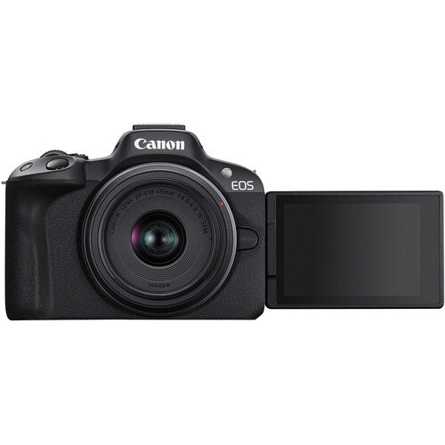 Canon EOS R50 Aparat Foto Mirrorless Kit cu Obiectiv RF-S 18-45mm F4.5-6.3 IS STM Negru [8]