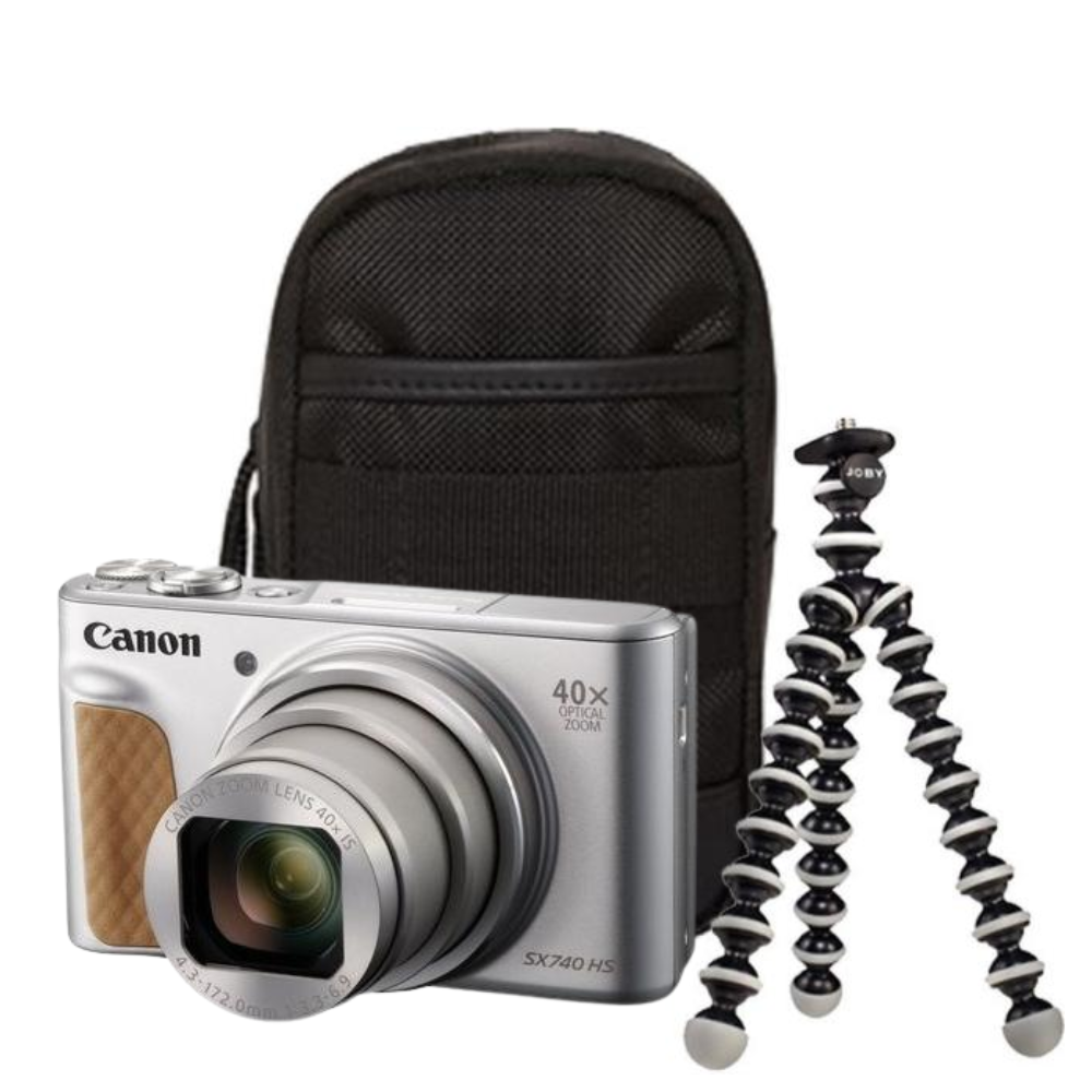 Canon PowerShot SX740 HS + minitrepied si geanta [1]