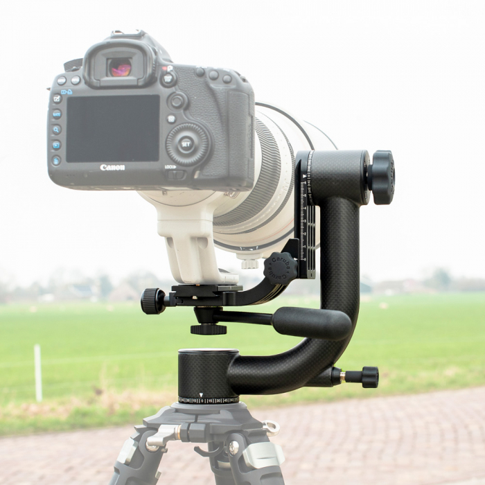Caruba Cap tip gimbal din carbon cu maner detasabil [2]