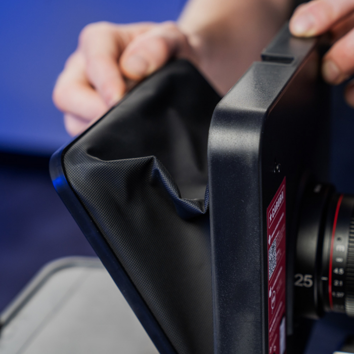Caruba Teleprompter pentru smartphone si tableta de maxim 20cm [3]