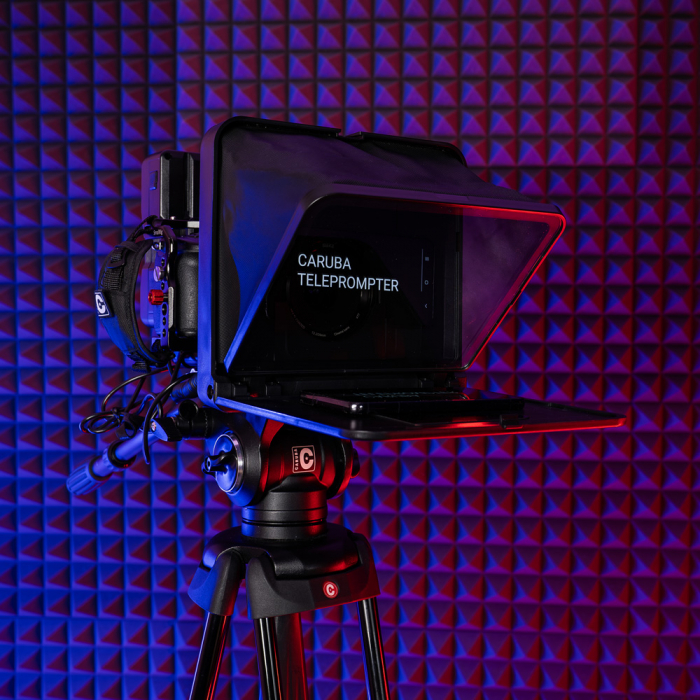 Caruba Teleprompter pentru smartphone si tableta de maxim 20cm [17]