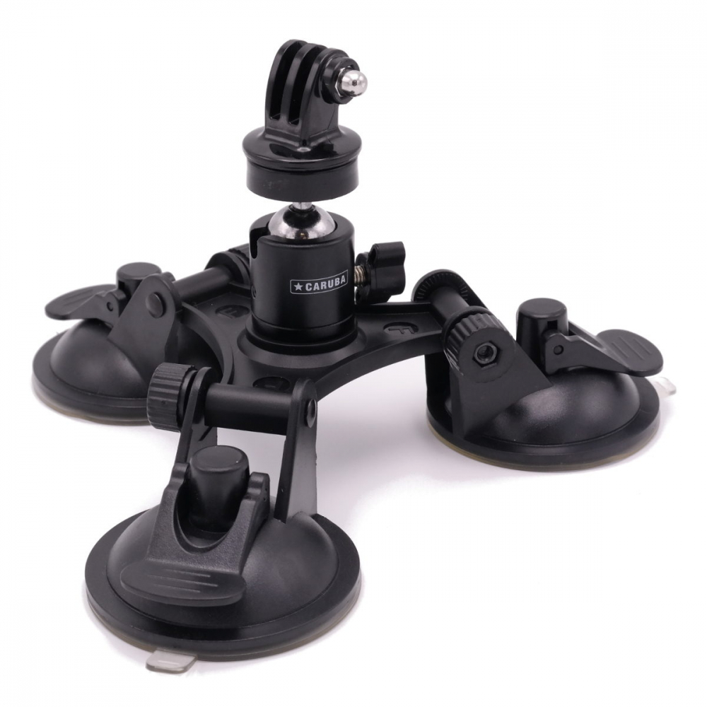 Caruba Triple Suction Cup PRO Mount [2]