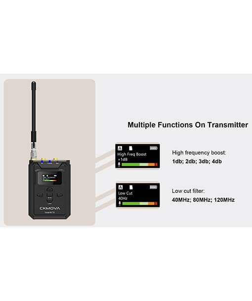 CKMOVA Vocal M V1 Microfon wireless  UHF [15]