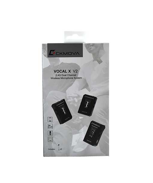 CKMOVA Vocal X V2 Microfon wireless tip lavaliera dubla [7]