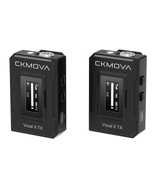 CKMOVA Vocal X V2 Microfon wireless tip lavaliera dubla [3]