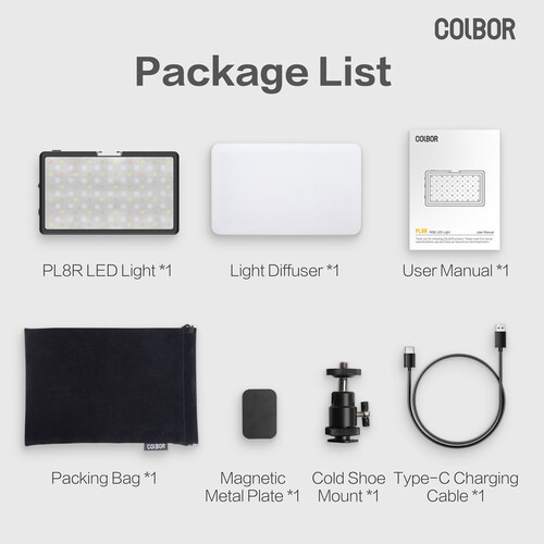Colbor PL8R lampa LED RGB portabila [4]