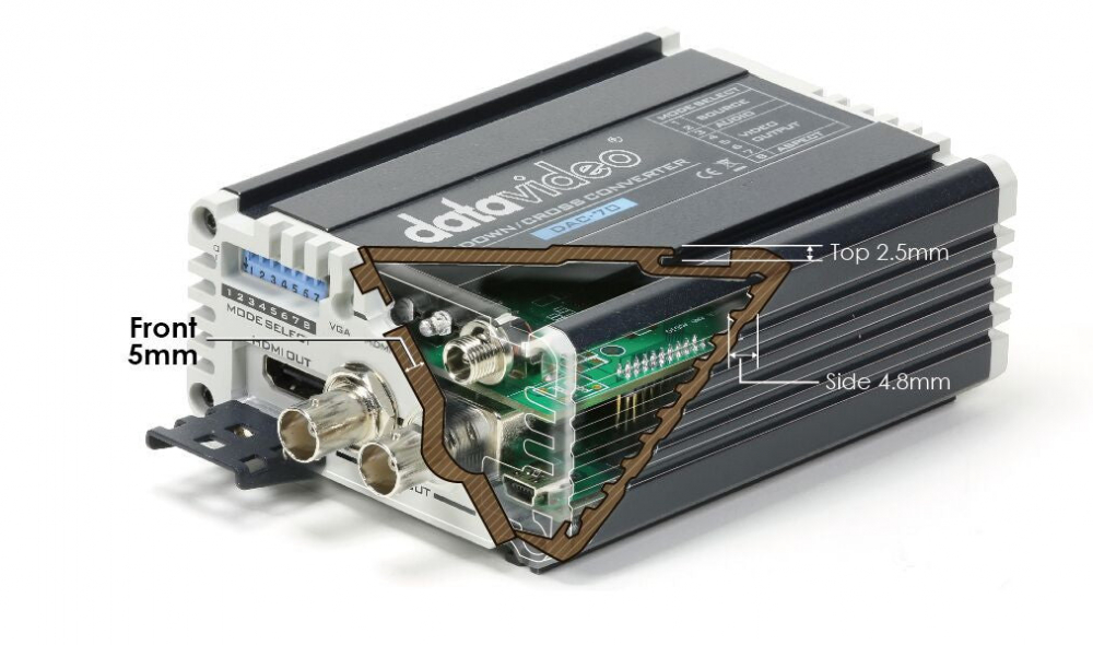Datavideo DAC‑70 Up/Down/Cross convertor video profesional [3]