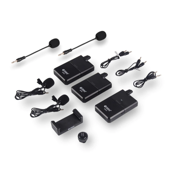 Debra Microfon Lavaliera wireless dubla UHF [2]