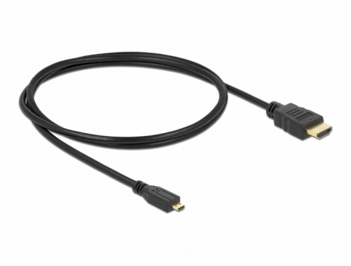 DELOCK Cablu HDMI Mare - HDMI Micro 1M [2]