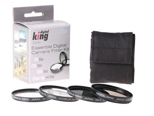 Digital King Set filtre UV CPL ND8 Macro 46mm [2]