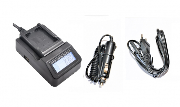 Digital Power Incarcator rapid cu LCD compatibil Nikon EN-EL14