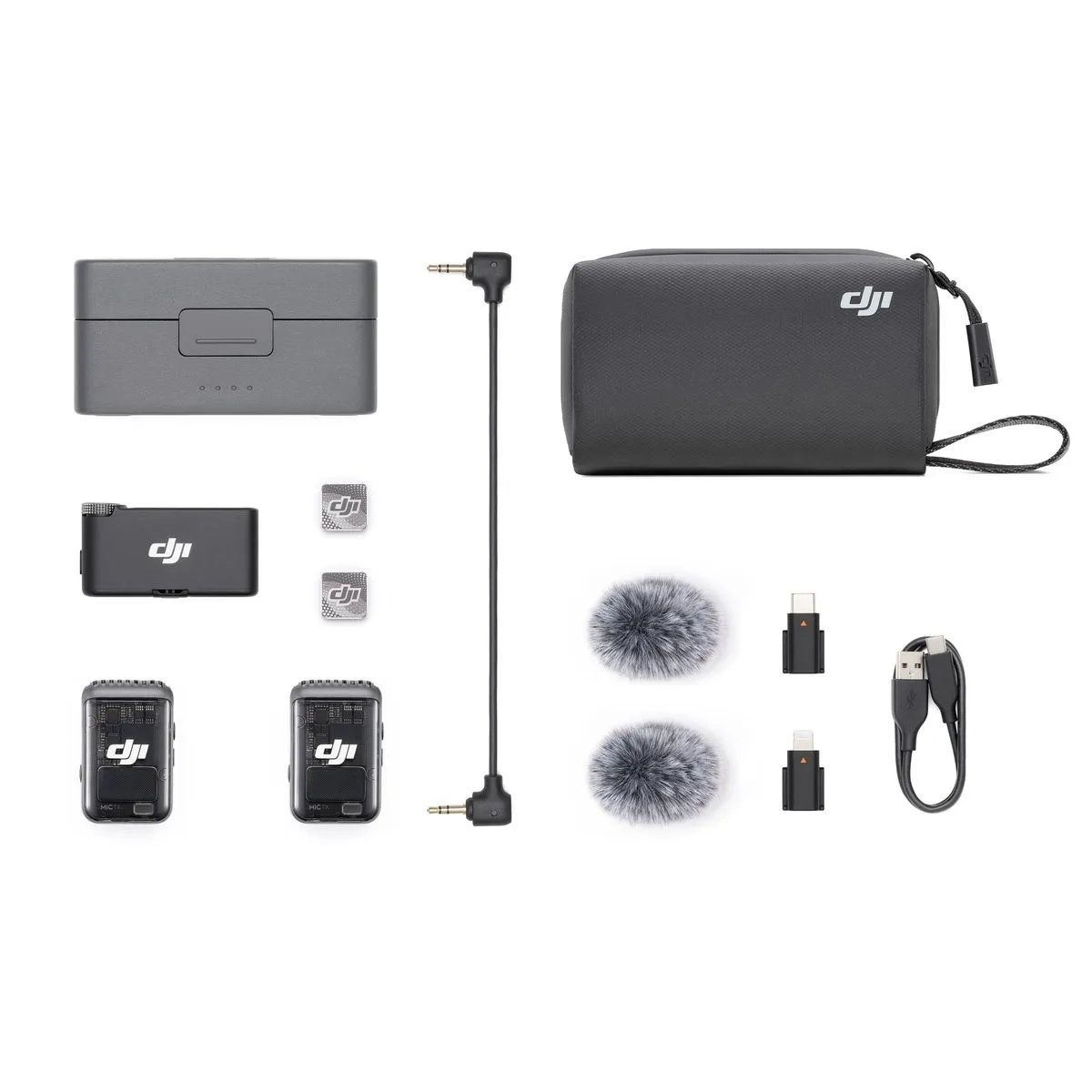 DJI Mic 2 Sistem de microfon wireless dual compact pentru 2 persoane (2,4 GHz) [6]