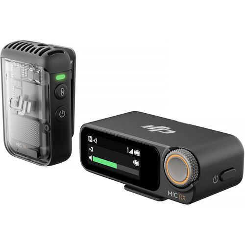 DJI Mic 2 Sistem de microfon wireless single compact pentru 1 persoana (2,4 GHz) [8]