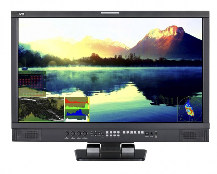 JVC DT-G24E Monitor Profesional Studio 24 LCD 2K HD-SDI accesorii