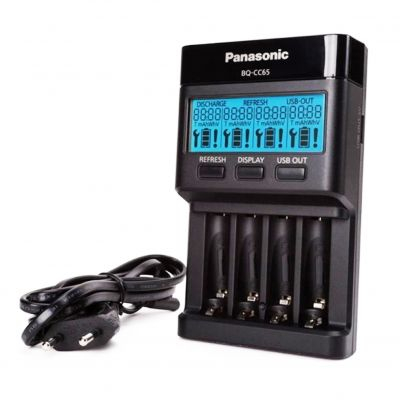 Eneloop Professional BQ-CC65E Incarcator 4 acumulatori AA/AAA ECO LCD si USB [2]