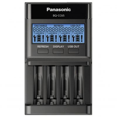 Eneloop Professional BQ-CC65E Incarcator 4 acumulatori AA/AAA ECO LCD si USB [3]