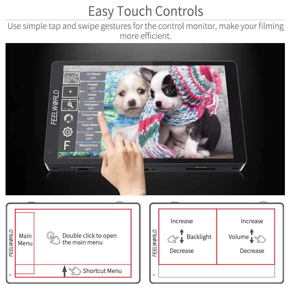 Feelworld F7 Pro 7" Monitor 3D LUT Touchscreen [2]