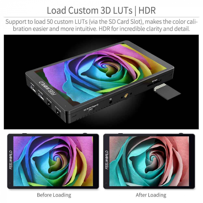 Feelworld F7 Pro 7" Monitor 3D LUT Touchscreen [3]