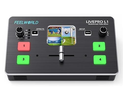 Feelworld LIVEPRO L1 Mixer video cu monitorizare (RGBLINK) – Resigilat FeelWorld imagine 2022 3foto.ro