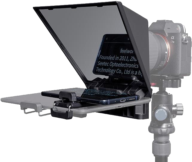 Feelworld TP2A Teleprompter Pliabil pentru Smartphone/Tableta/DSLR [3]