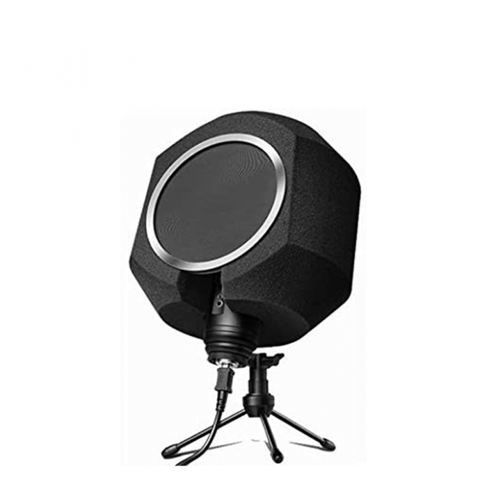 Filtru acustic din spuma cu filtru pop pentru microfoane de studio [1]