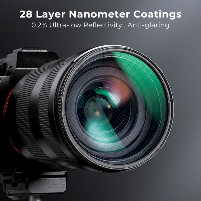 K&F Concept Filtru Blue Streak Nano-X Efect Anamorphic 67mm [5]