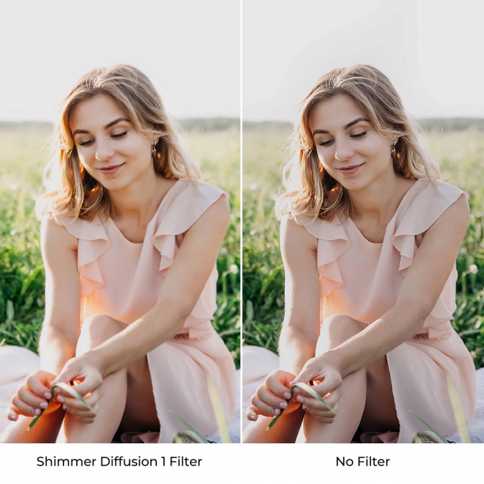 K&F Concept Filtru Shimmer Diffusion Nano-X Efect Cinematic 72mm [3]