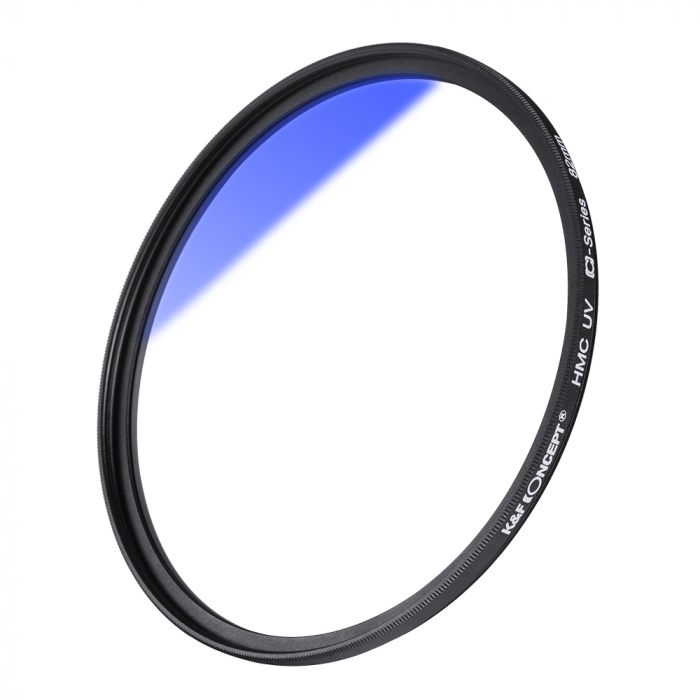 Filtru K&F Concept Slim Blue MC UV 58mm Japan Optics [2]