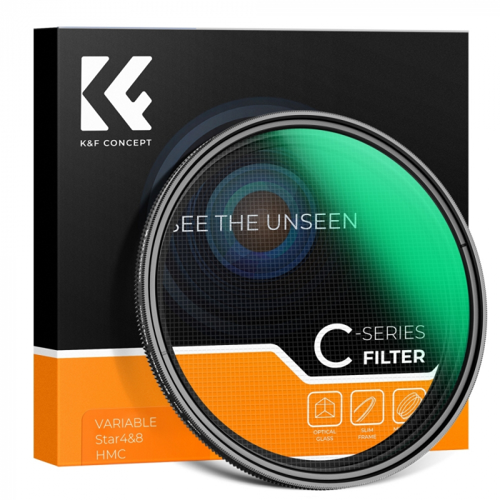 Filtru K&F Concept Variable Star 4-8 67mm [1]