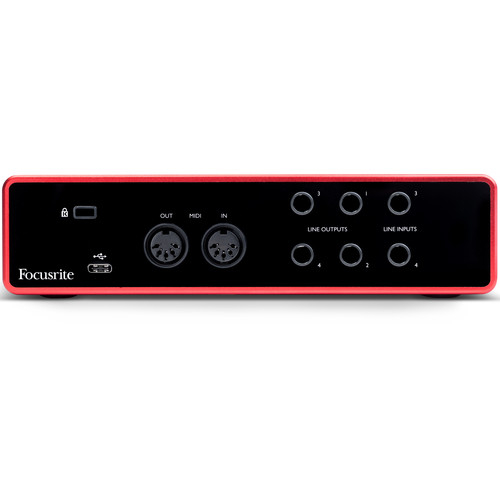 Focusrite Scarlett 4i4 4x4 Interfață USB Audio/MIDI (a treia generație) [3]