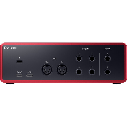 Focusrite Scarlett 4i4 USB-C Interfata audio (4th Gen) [6]