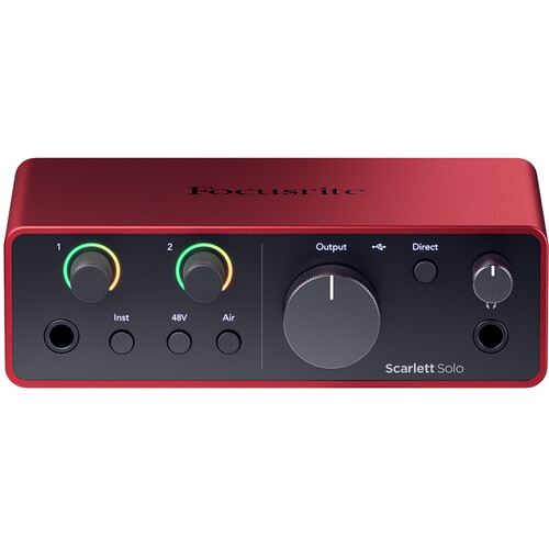 Focusrite Scarlett Solo Interfata audio USB-C (4th gen) [4]