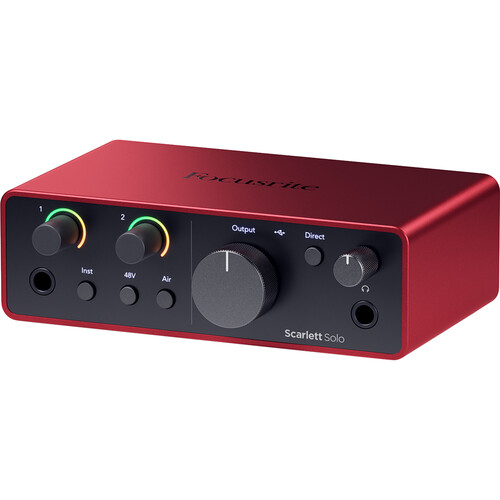 Focusrite Scarlett Solo Interfata audio USB-C (4th gen) [3]