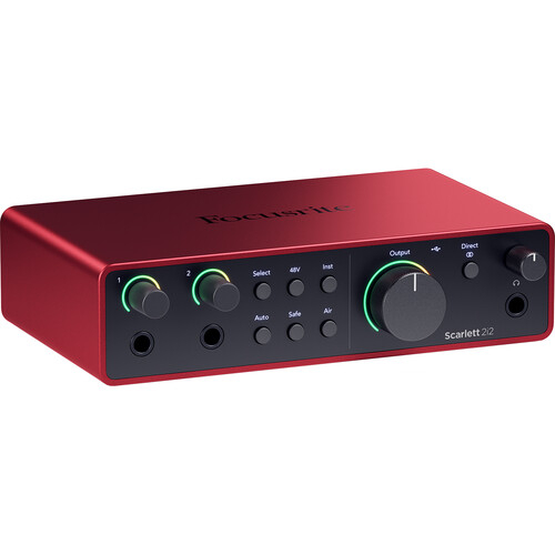 Focusrite Scarlett 2i2 Studio Interfata audio USB-C cu microfon si casti (4th gen) [4]