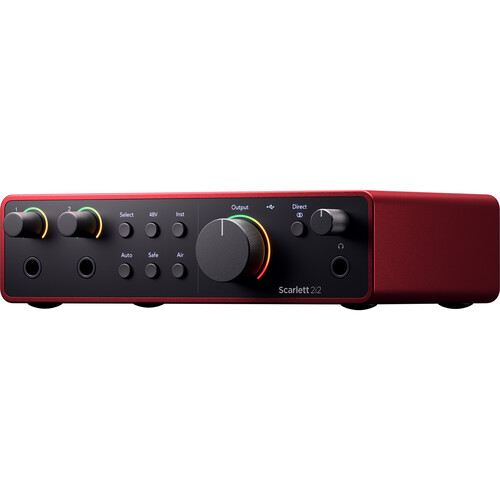 Focusrite Scarlett 2i2 Studio Interfata audio USB-C cu microfon si casti (4th gen) [8]