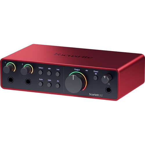 Focusrite Scarlett 2i2 Studio Interfata audio USB-C cu microfon si casti (4th gen) [7]