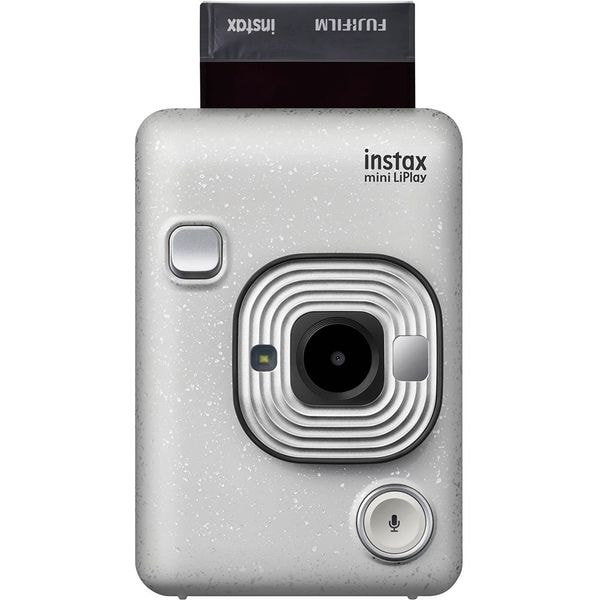Fujifilm Instax Camera Foto Instant Mini Liplay Stone White [3]