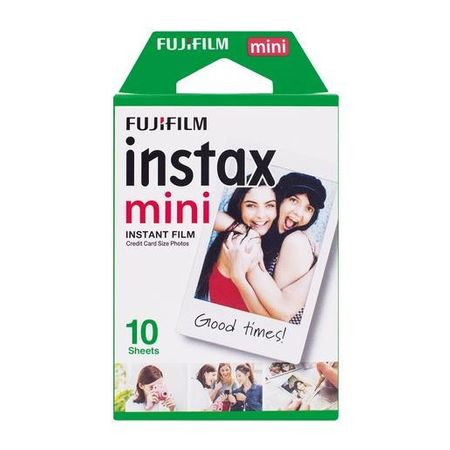Fujifilm set 10 bucati film instant pentru aparat foto InstaX Mini Aparat imagine 2022 3foto.ro