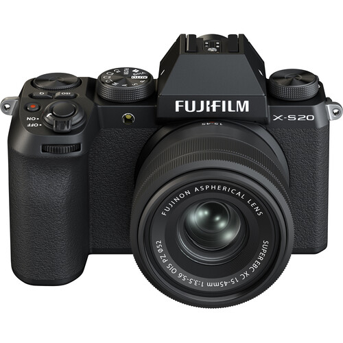 Fujifilm X-S20 Kit Aparat Foto Mirrorless XC 15-45 mm F/3,5-5,6 OIS PZ (Negru) [5]