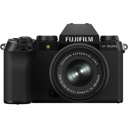 Fujifilm X-S20 Kit Aparat Foto Mirrorless XC 15-45 mm F/3,5-5,6 OIS PZ (Negru) [4]