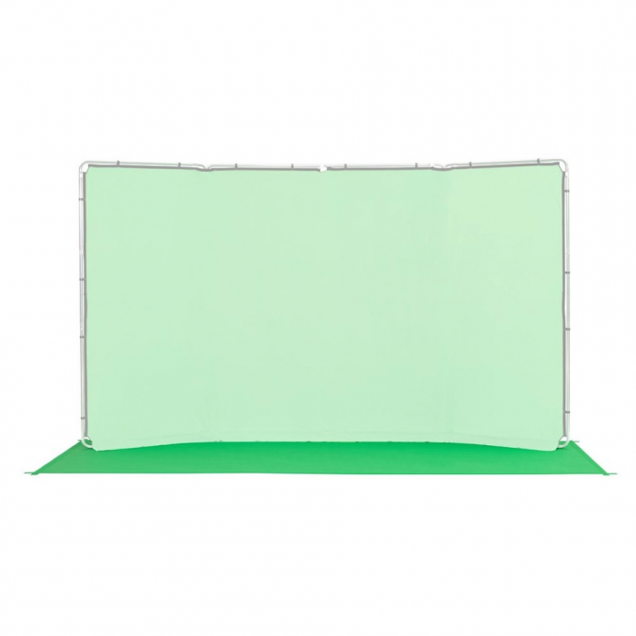 Fundal de podea din vinil 1,37m x 4m Chroma Key Green [4]