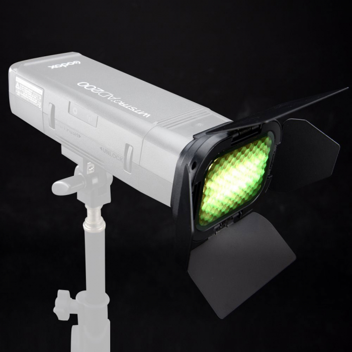 Godox BD-07 Kit accesorii cu filtre colorate pentru AD200/PRO [4]